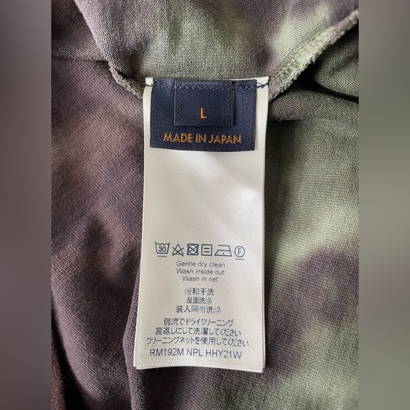 NWT Louis Vuitton Tie Dye Shirt Large - Picture 7 of 7